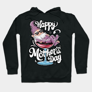 Gnome Inside A Giant Glass Mother'S Day Hoodie